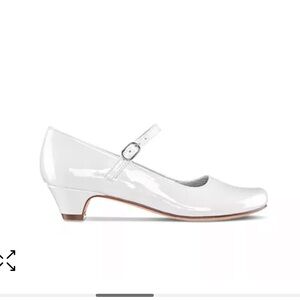 Girls' Seeley Mary Jane Pumps - Big Kid Size 4.5 White Patent